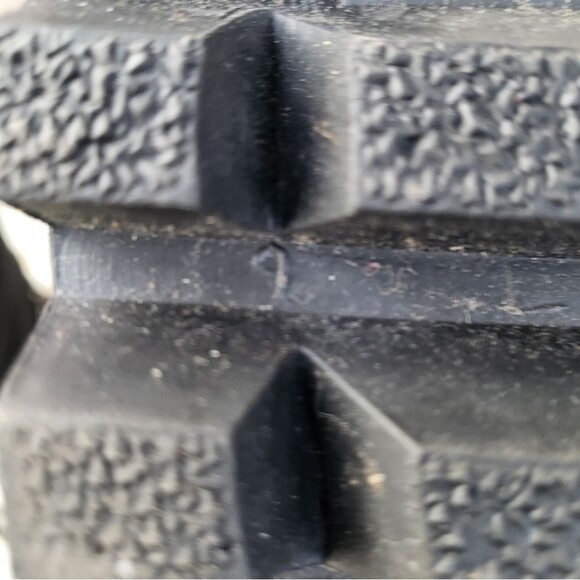 Vintage Silver Black Platform Spice Girls Style Moon Snow Boots Size 9/10 - Picture 10 of 14